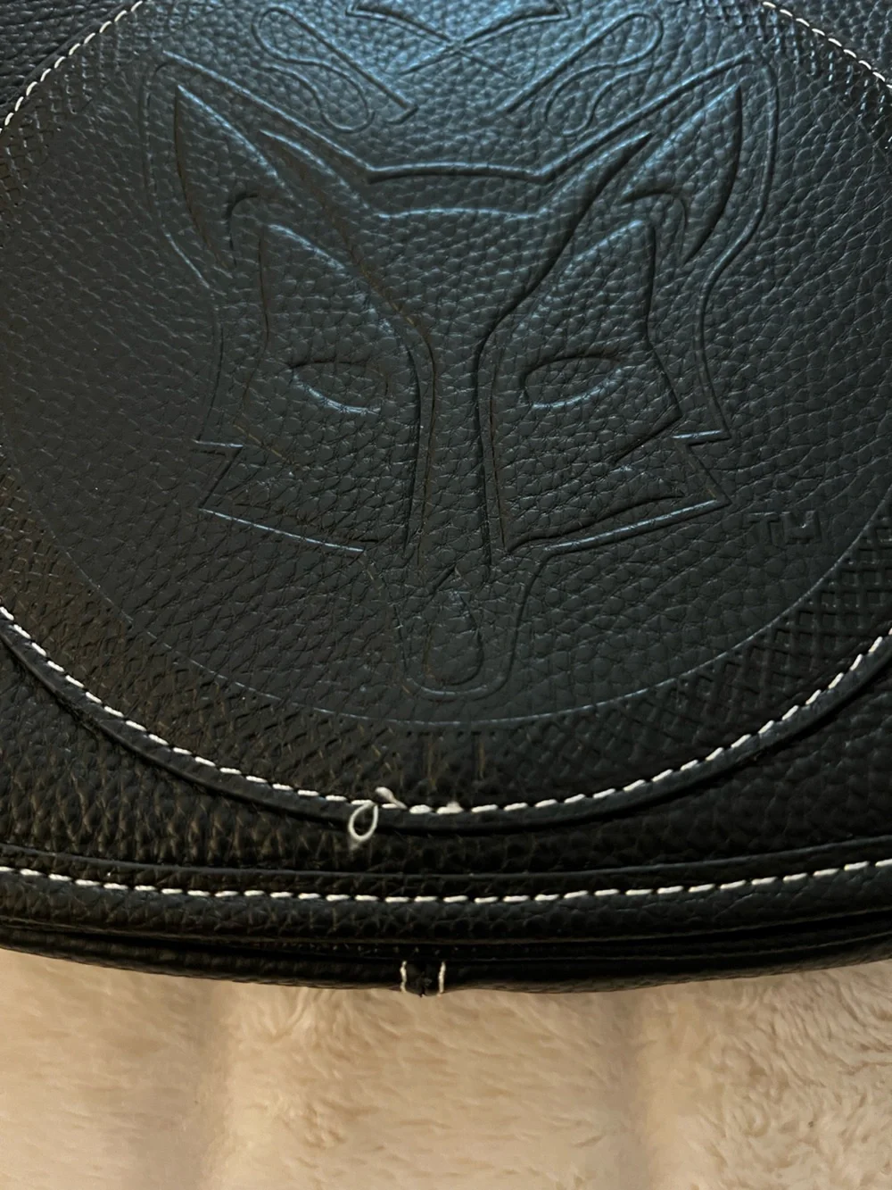 Tucker Tweed Equestrian Black Foxhunting Camden Crossbody Bag